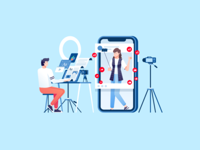 Contenu interactif, logo vortex solution