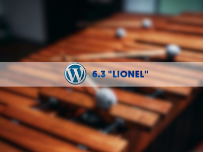 WordPress 6.3 Lionel